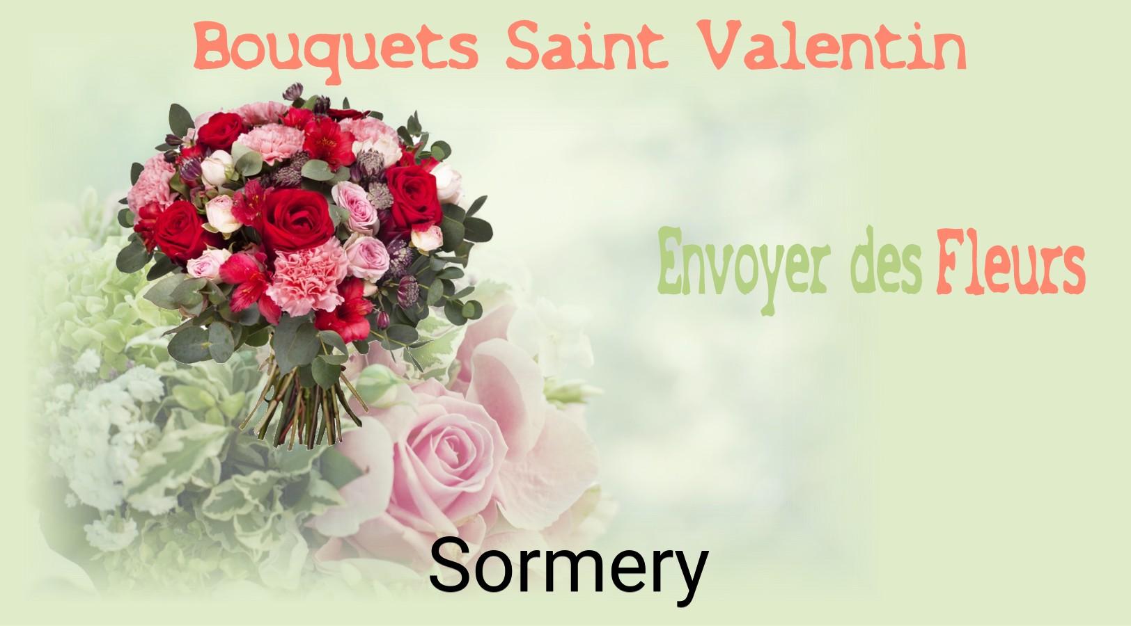 Roses de Saint-Valentin livrées à Sormery